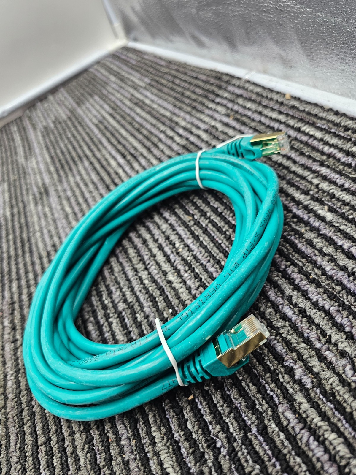 (QTY 2) Cat 7 Ethernet Cable 20 ft High-Speed Cat7 Internet & Network LAN Patch