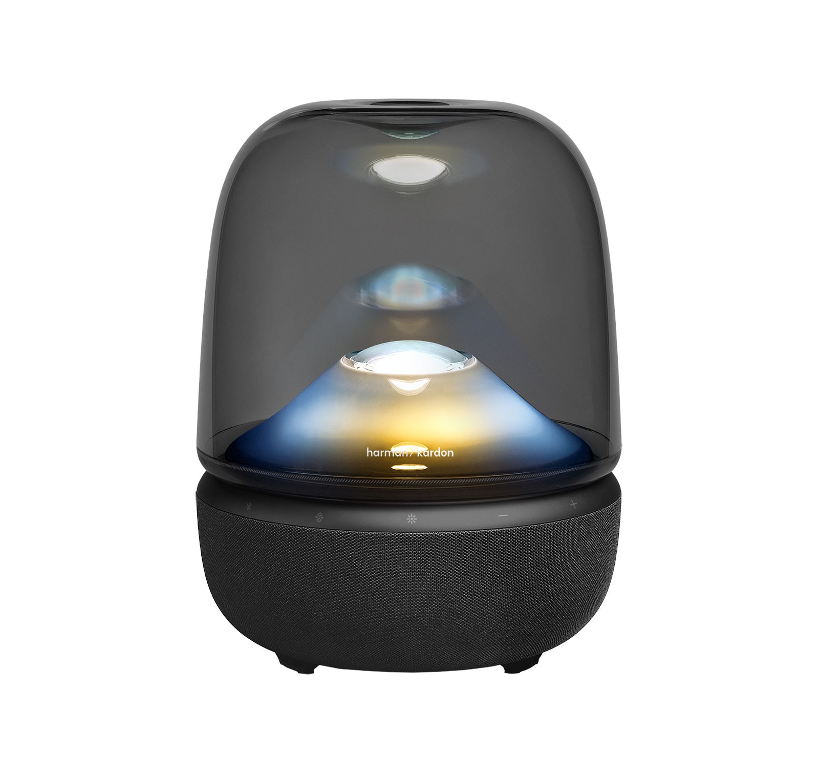 Harman Kardon Aura Studio 5 Bluetooth® home speaker with captivating lighting
