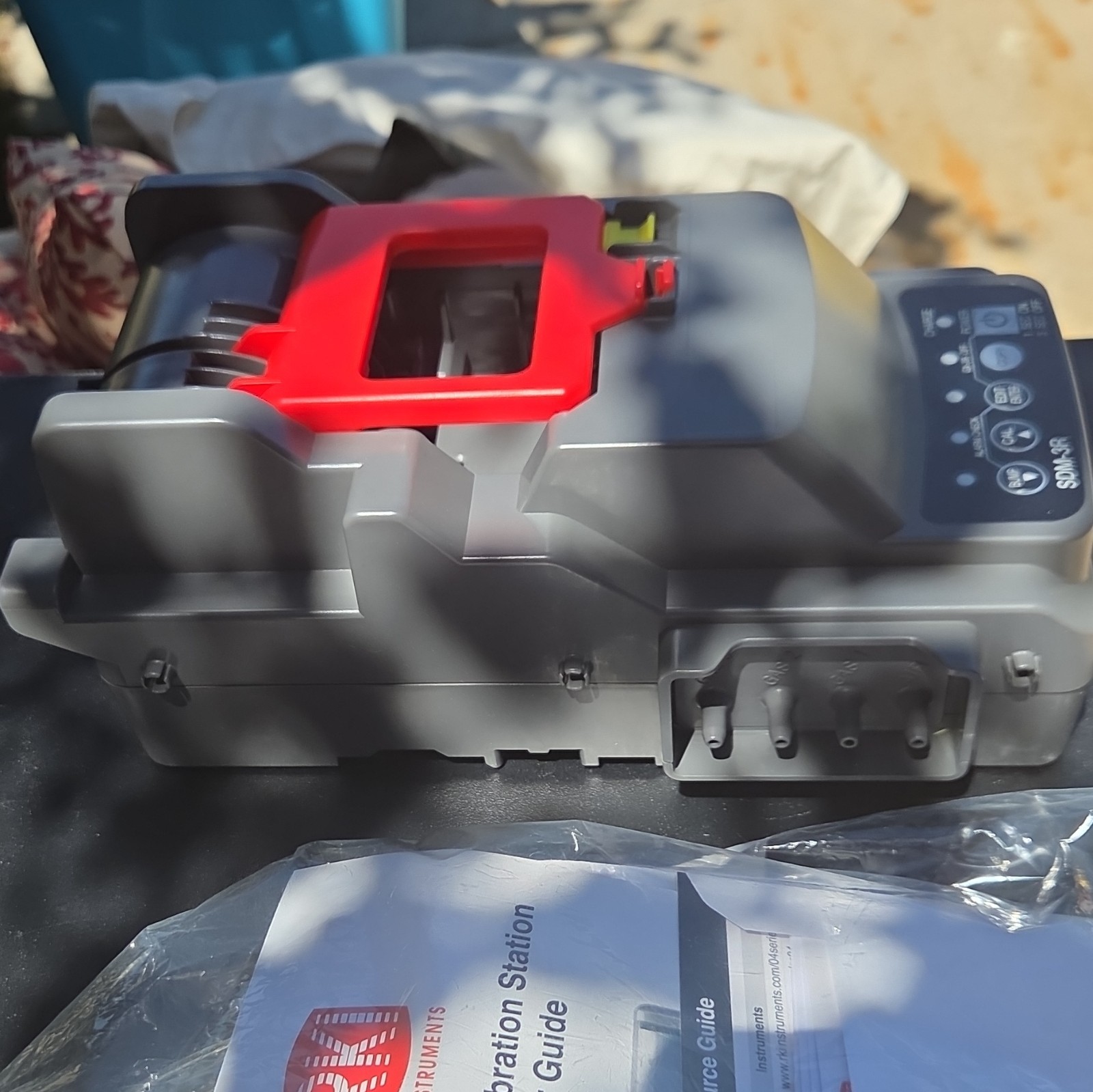 RKI Instruments SDM-3R GX-3R Calibration Station Docking Module w/ User Guide