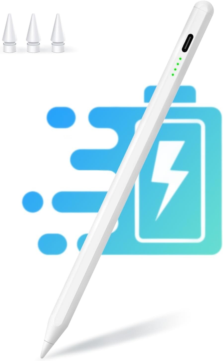 Stylus Pen for iPad with Palm Rejection & Tilt Sensitivity