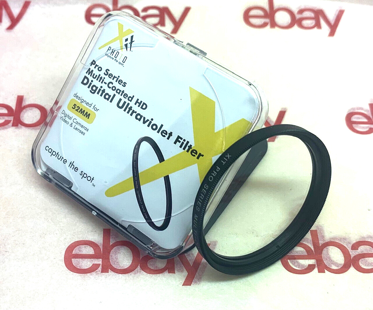 XIT UV FILTER 52mm Ultraviolet Multi-Coated - DMC-FZ200 FZ300 FZ150 FZ100 45