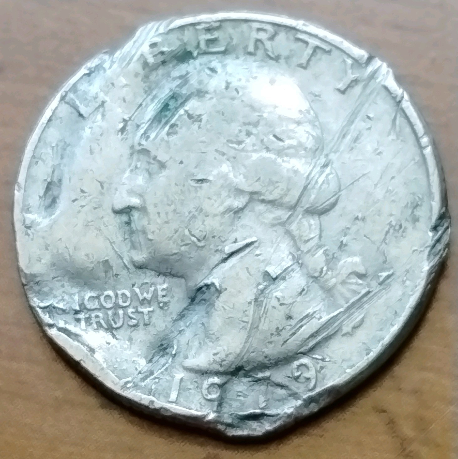 1979 P Washington Quarter Multiple Errors