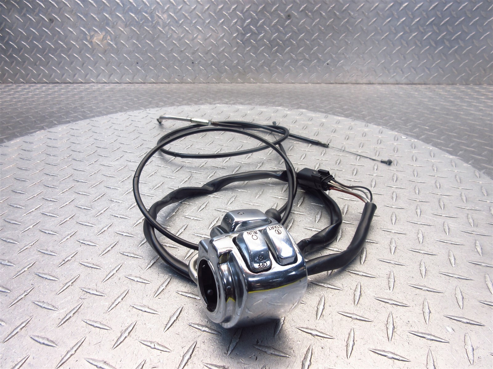 2008 08 Harley Heritage Softail Classic FLSTC Right Handlebar Switch Cables