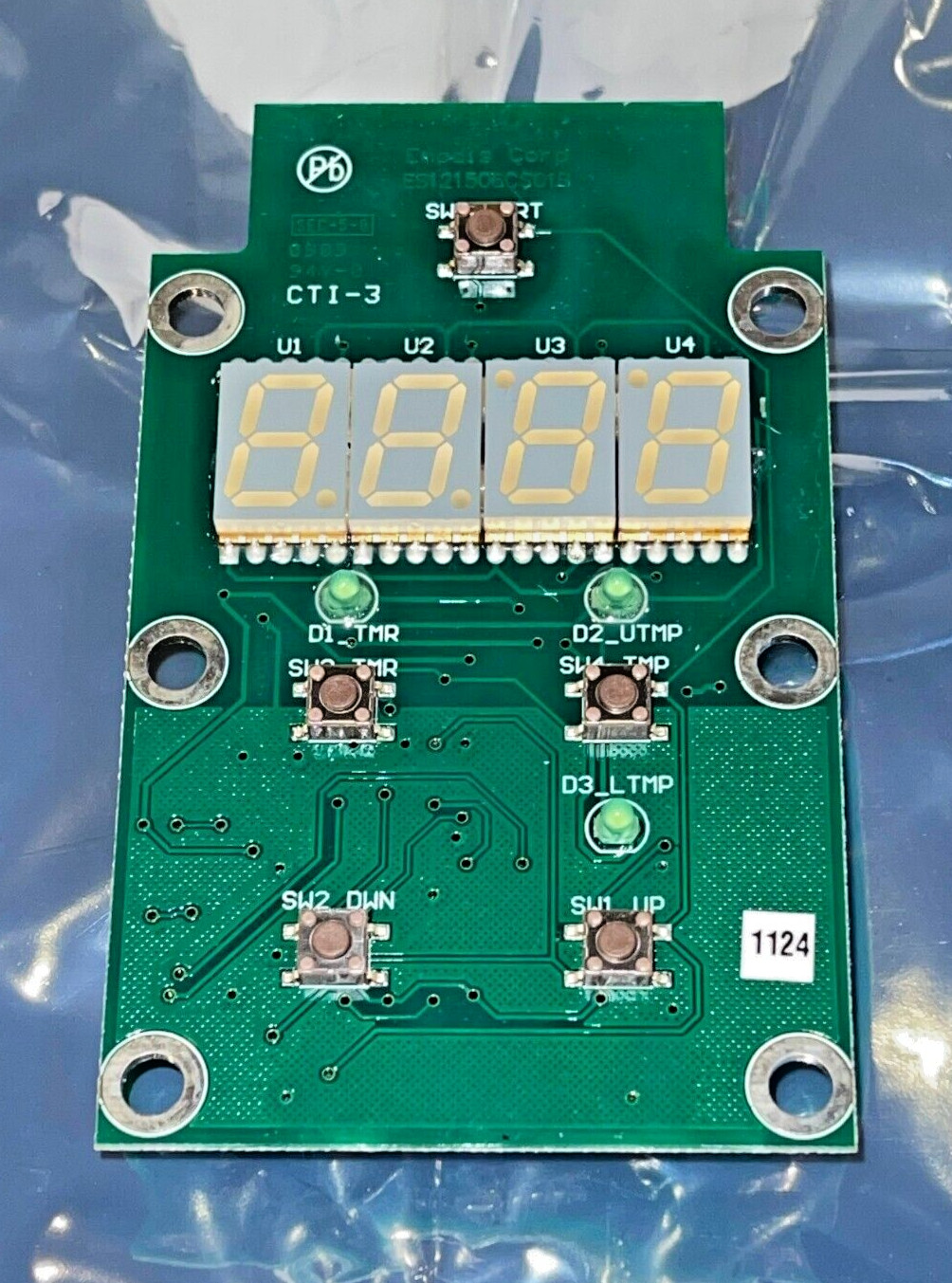 MERCO CONTROL BOARD WITH DIGITAL DISPLAY 340009