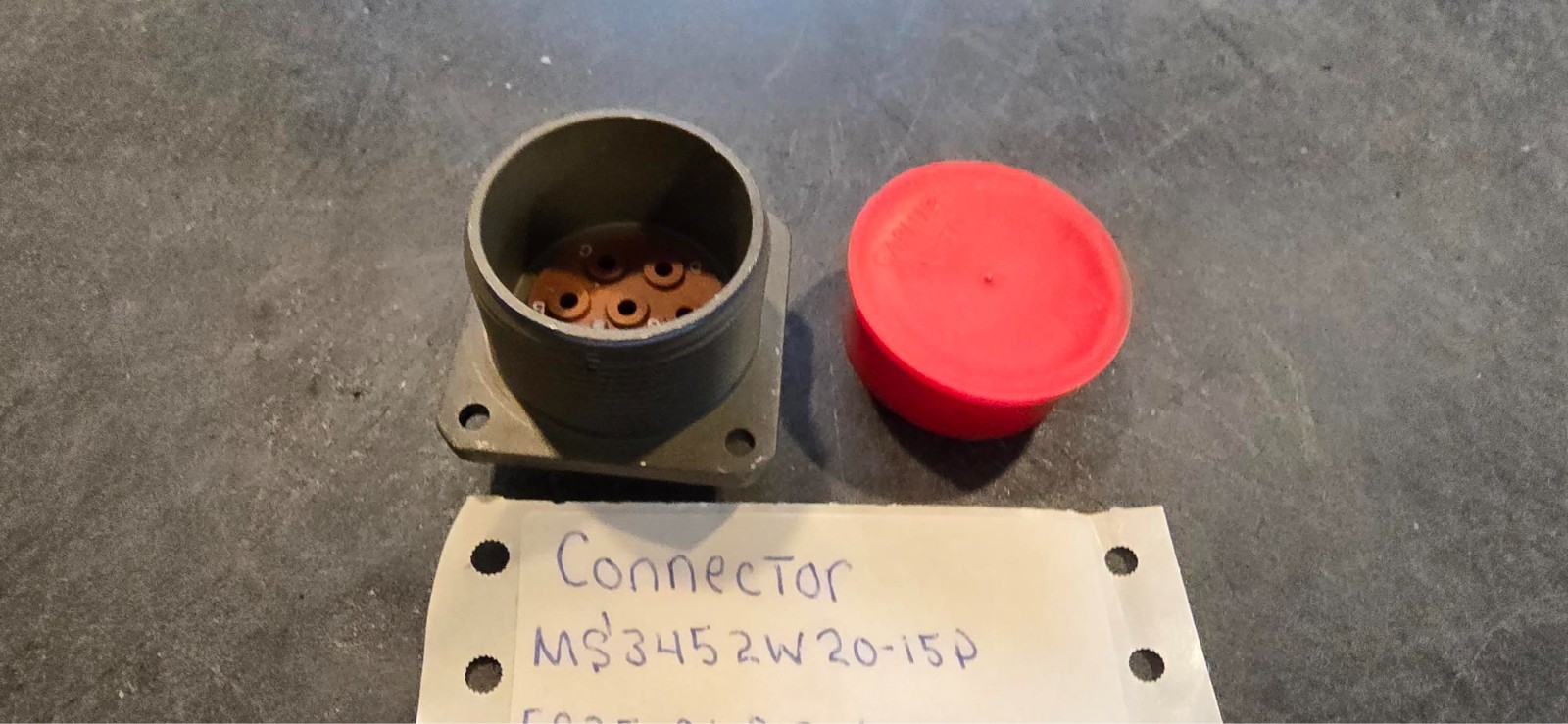 MILITARY SPEC CONNECTOR MS3452W20-15P 5935-01-213-6433