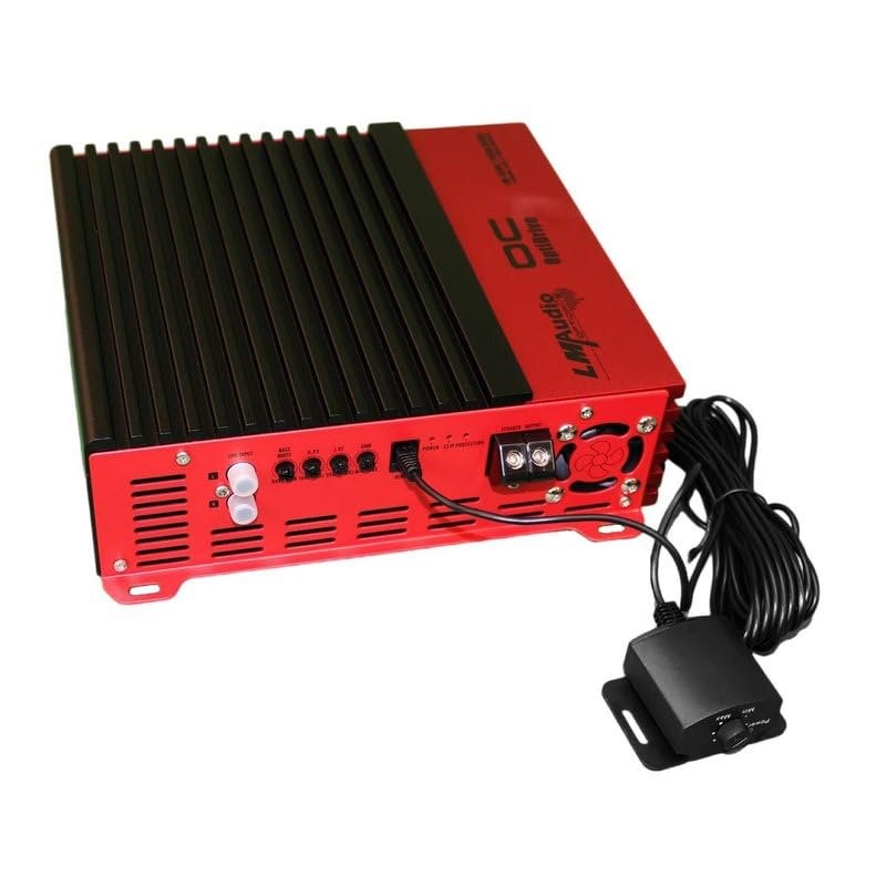Luna Morena LM-4000.1ZORO Car Audio Amplifier Full Range Amp 1 Channel 4000...