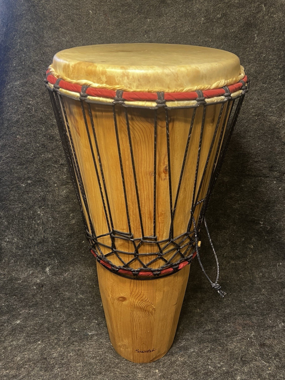 Sawatch Handcrafted Rope Tuned Drum Wood Body Goat Skin Head Vintage