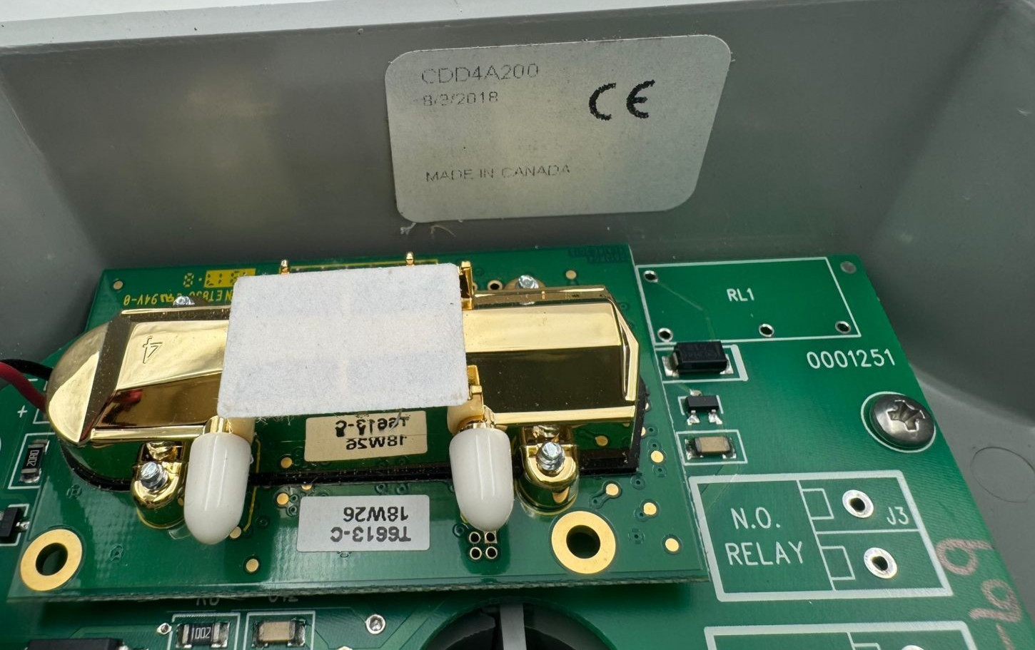 GREYSTONE CDD4A200 CARBON DIOXIDE DUCT SENSOR, CONCEALED LCD
