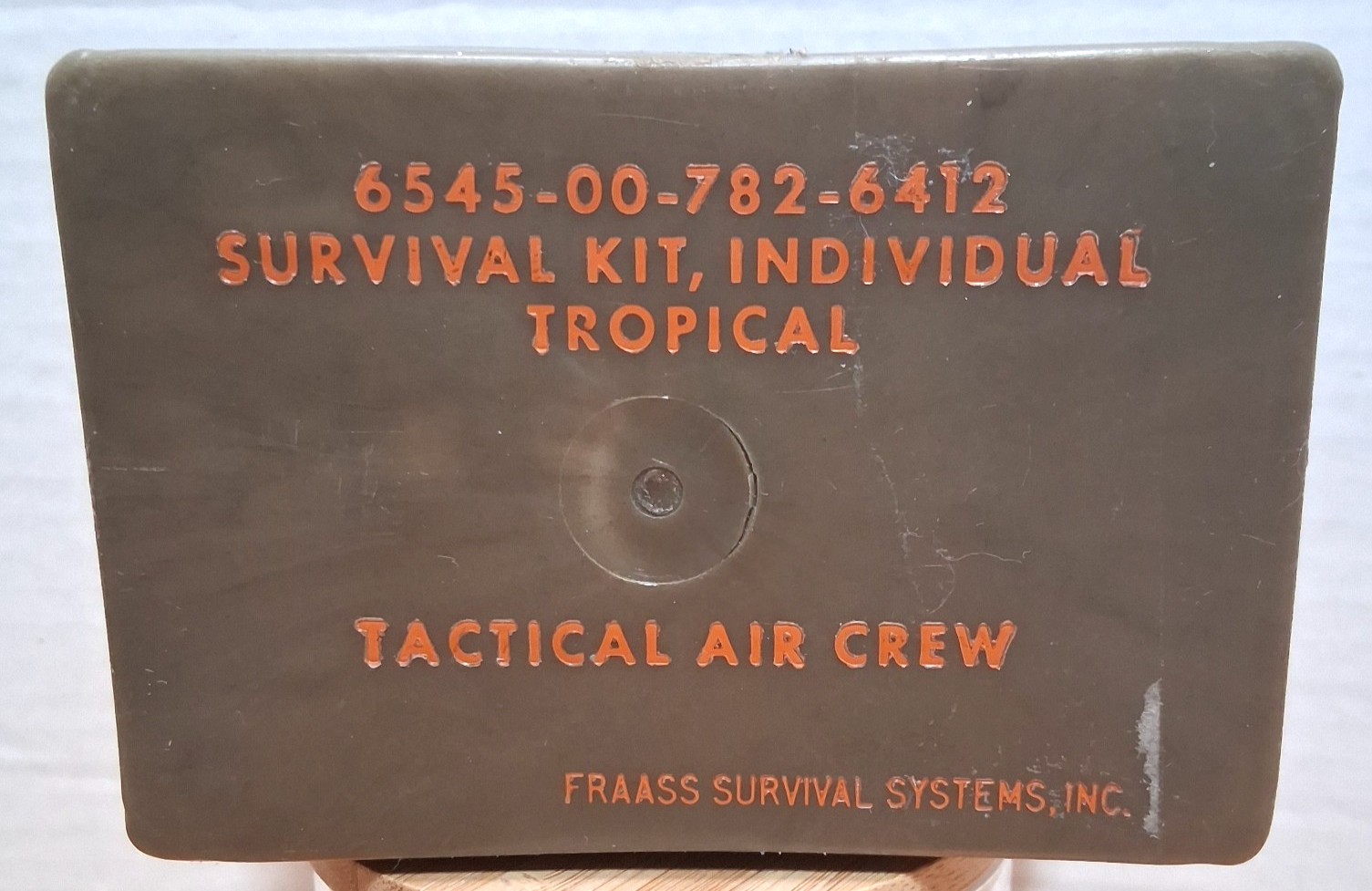 Tactical Air Crew - Survival Kit - FRAASS  - 6545-00-782-6412 - Tropical - 1976