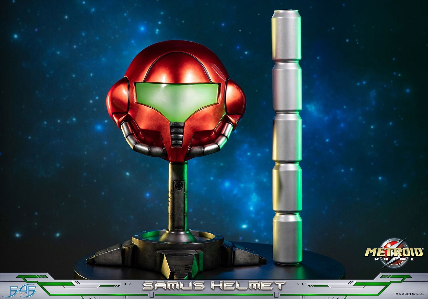 First4Figures Metroid Prime: Samus Helmet Standard - SEALED MIB