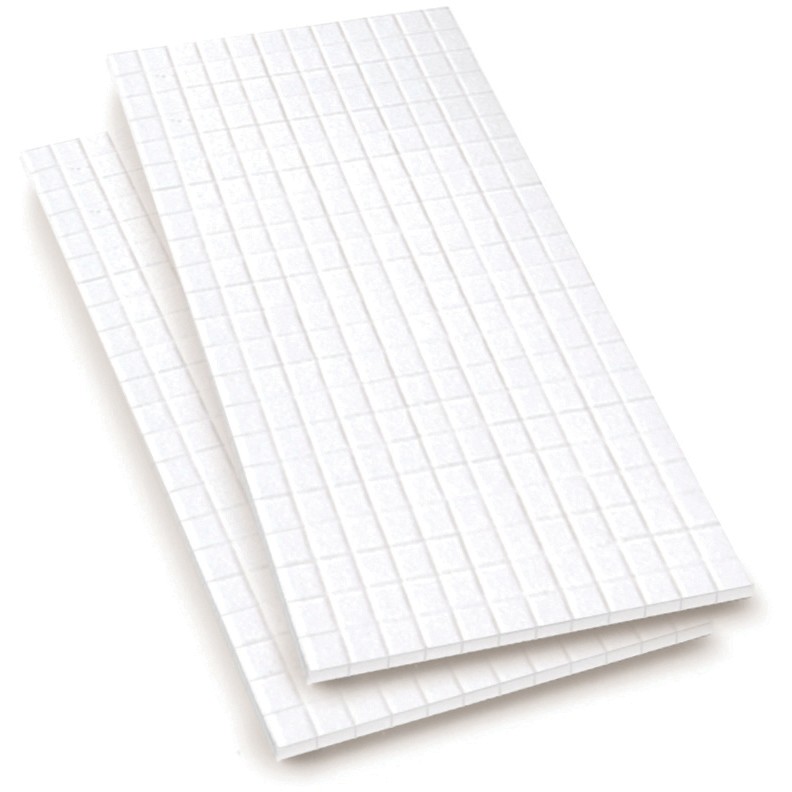 MultiCraft 3D Pop Dots Dual-Adhesive Foam Mounts .25" Square 528/Pkg