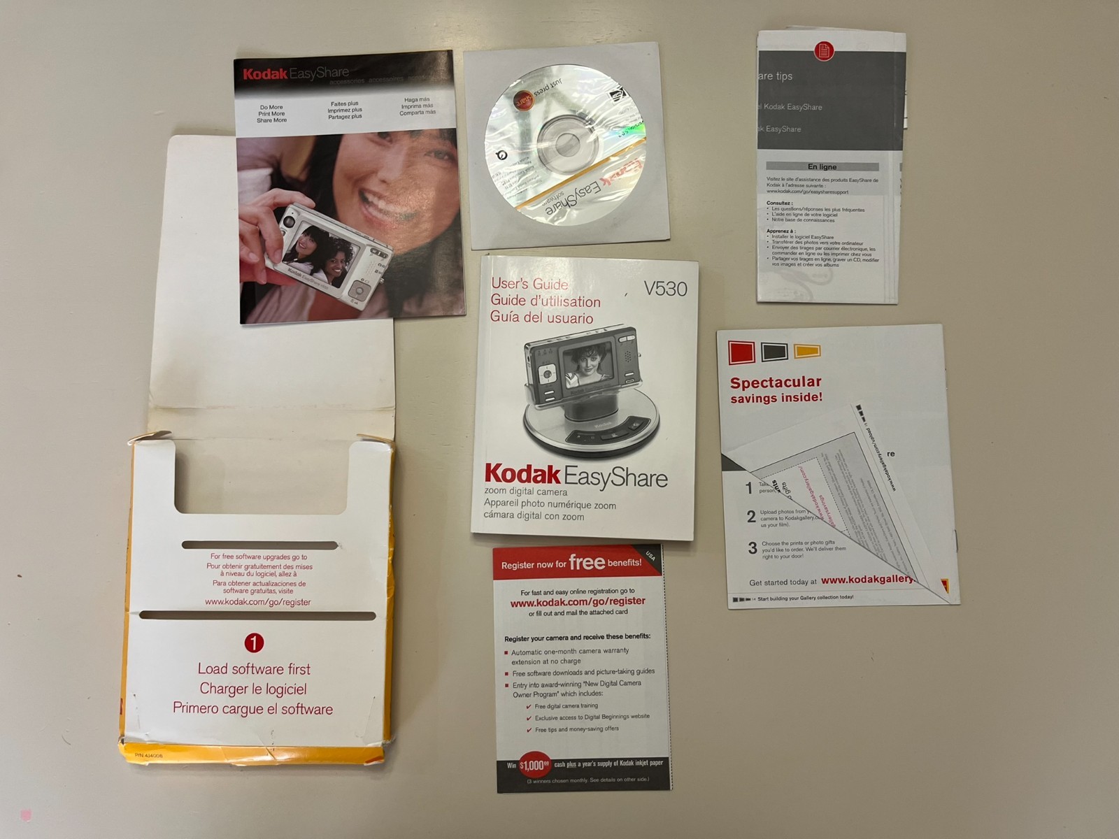 Accessories for Kodak EasyShare V530