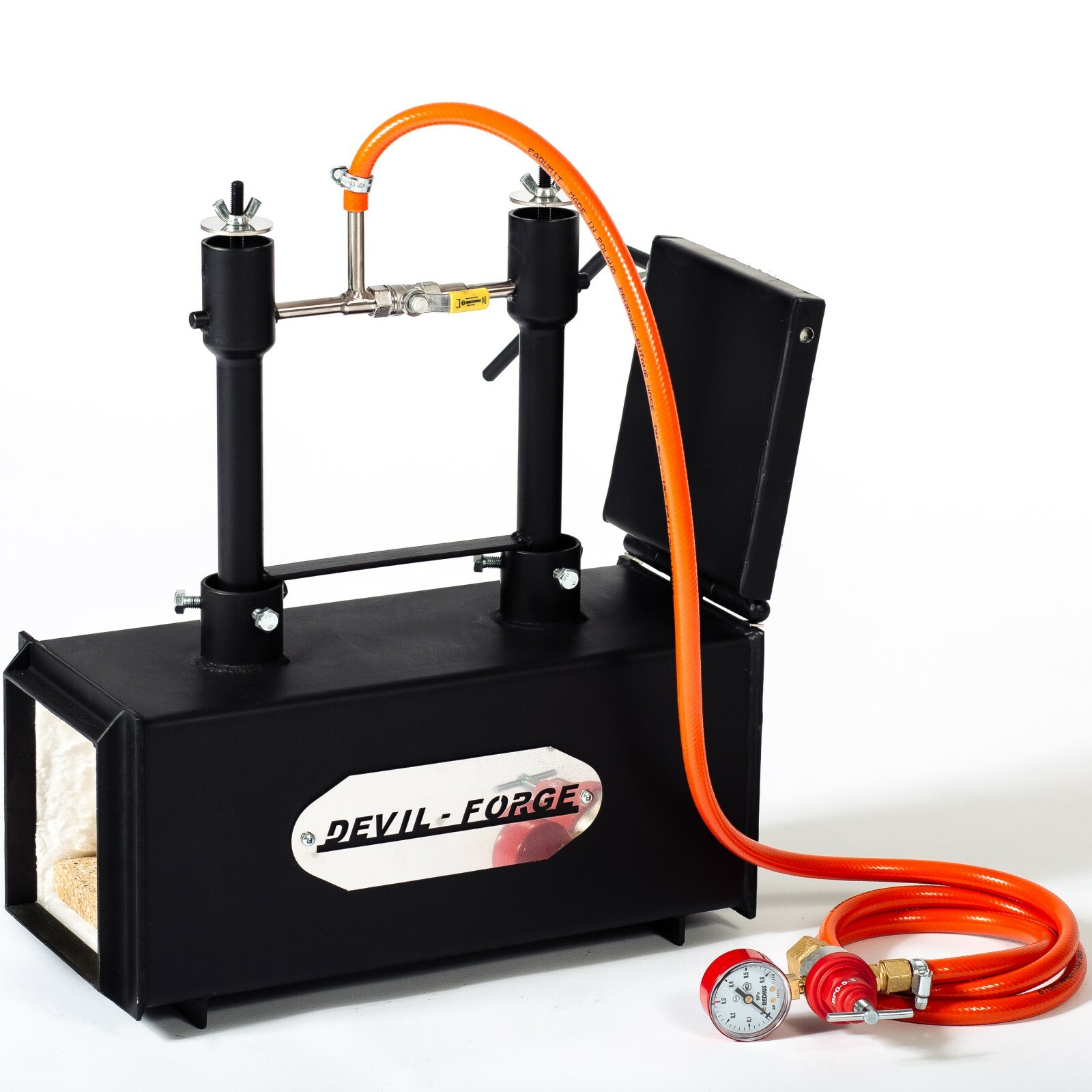 DFPROF2+1D GAS PROPANE FORGE Furnace Burner Knife Making Blacksmith USA