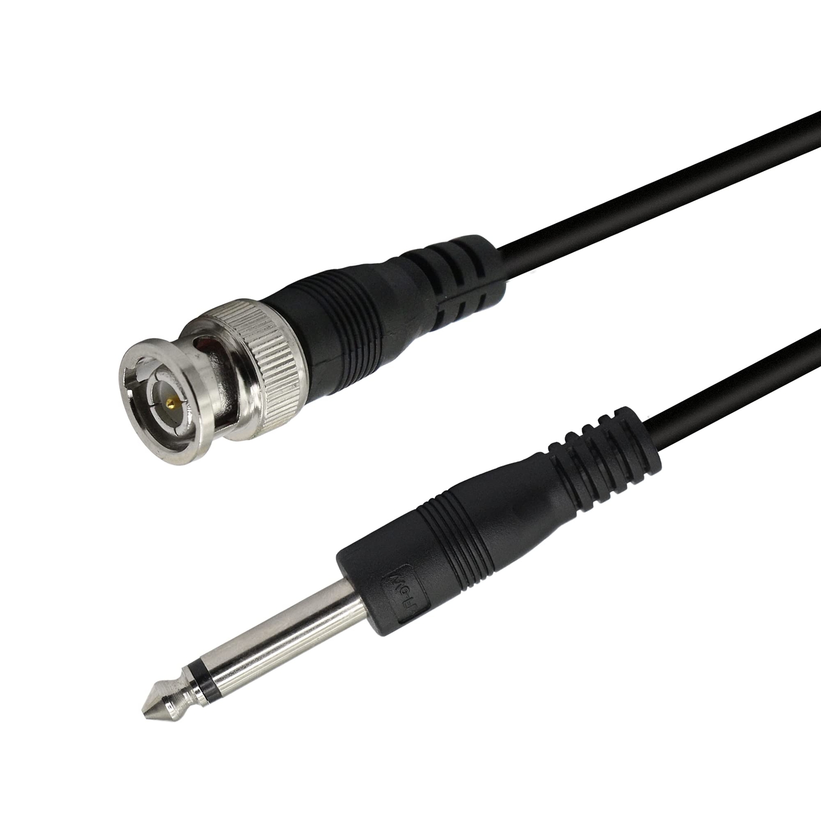 Bnc Male To 6.35mm 1/4 Inch Male Audio Cable6.35mm Mono Ts Plug To Bnc Plug Bid