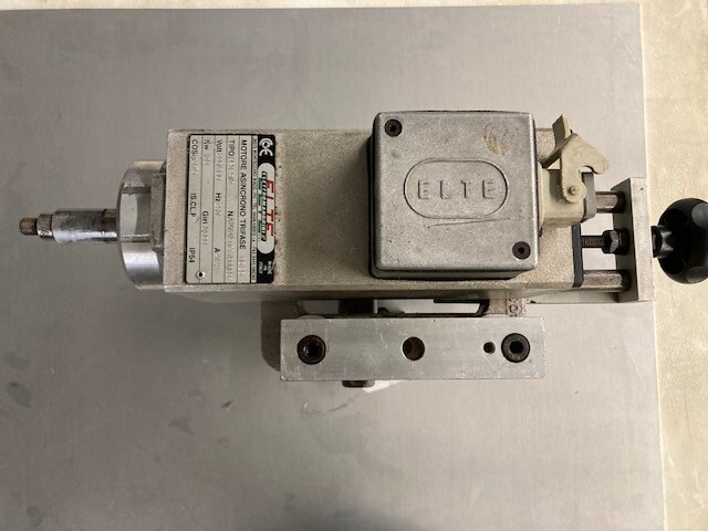 ELETTROMANDRINI PE3 9/2 Spindle Motor with offset alignment 12000 rpm 3ph ELTE