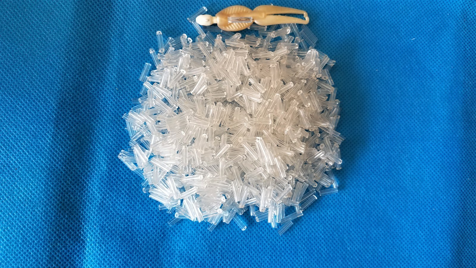 Fish Hook Covers, 1000 pcs. 1/32" ID clear Tygon tubing, pre-cut 3/8"-1/2"