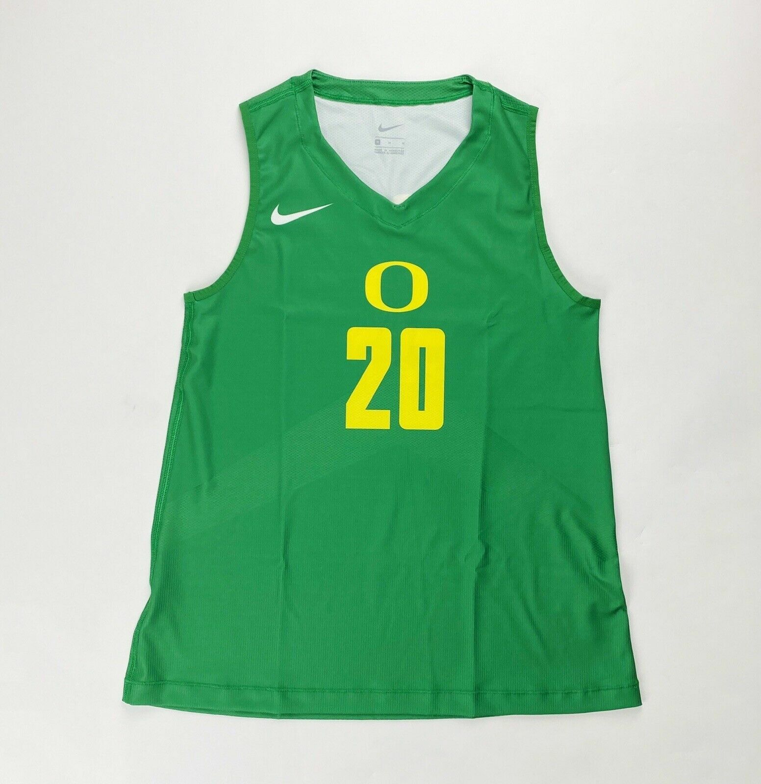 Nike Oregon Ducks Digital Volleyball Jersey Sleeveless Women's M Green BV1011