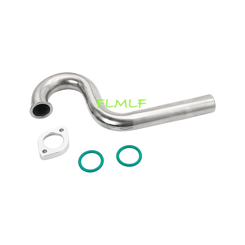 FLMLF S Shaped Marine Exhaust Pipe for Stainless Steel High Performance RC Boat