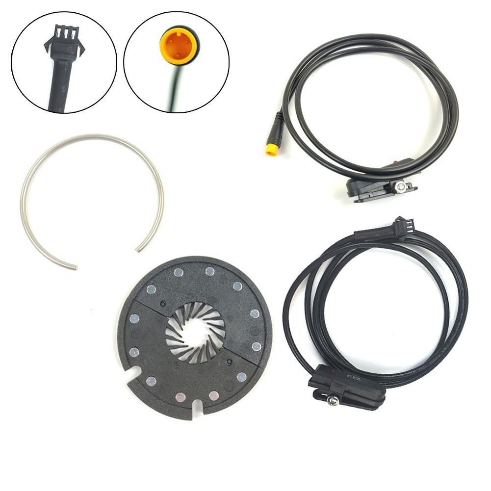 12 Magnet E-Bike Split PAS Pedal Assist Sensor Speed Bike Parts Tools US