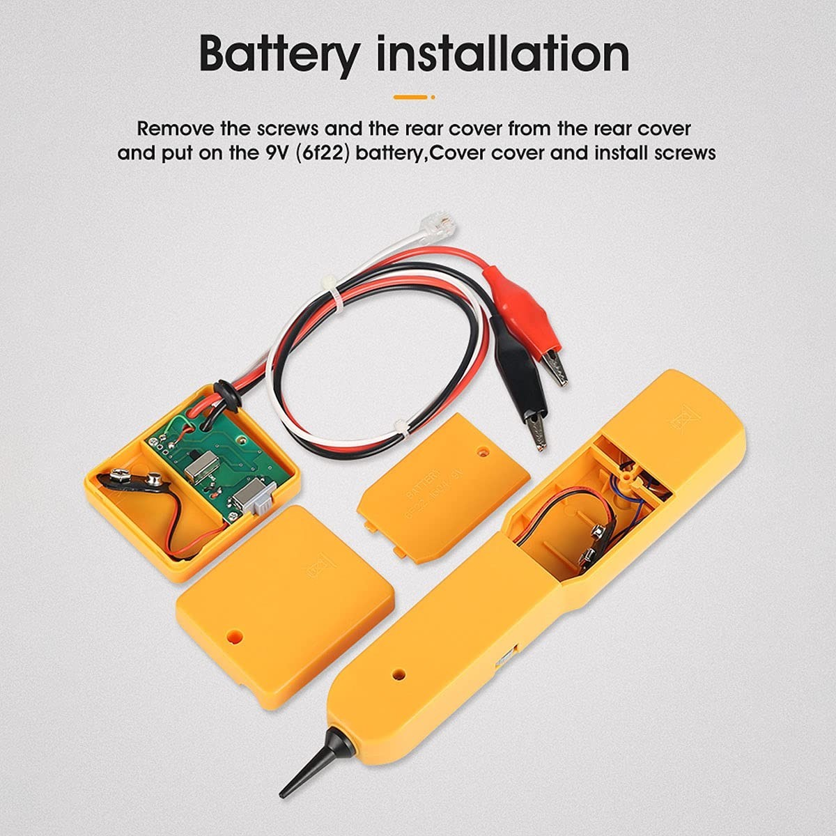 Tone Generator & Probe Kit - Essential Tool for Cable and Phone Line Testing
