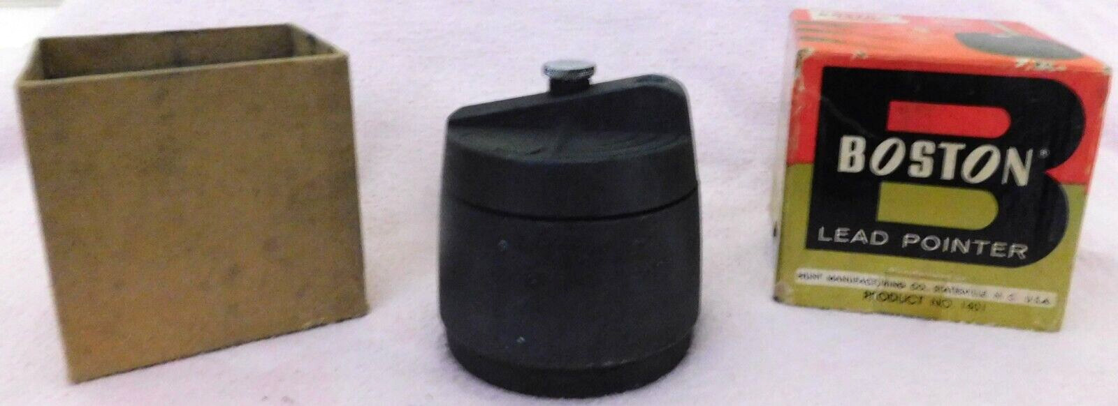 Boston Vintage Lead Pointer Pencil Lead Sharpener Model LP No. 1401