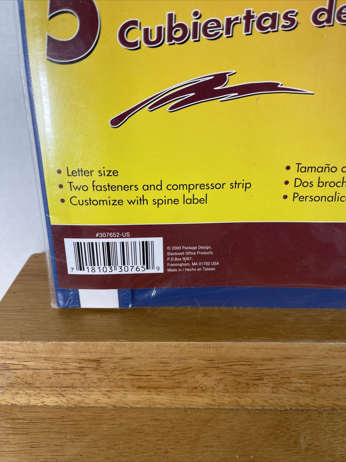 NEW SEALED Staples 2-Prong Report Covers Letter Assorted 5/Pack #20638-CC/10731