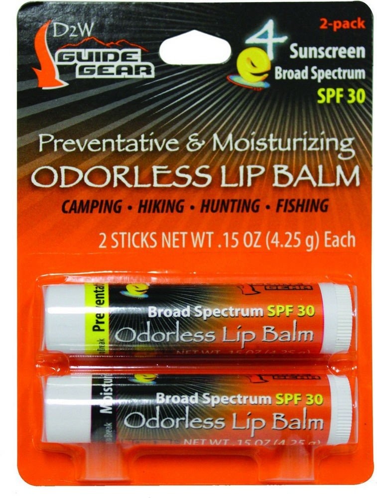 Dead Down Wind Moisturizing Oderless Lip Balm With SPF 30 Sunscreen - 1249BC