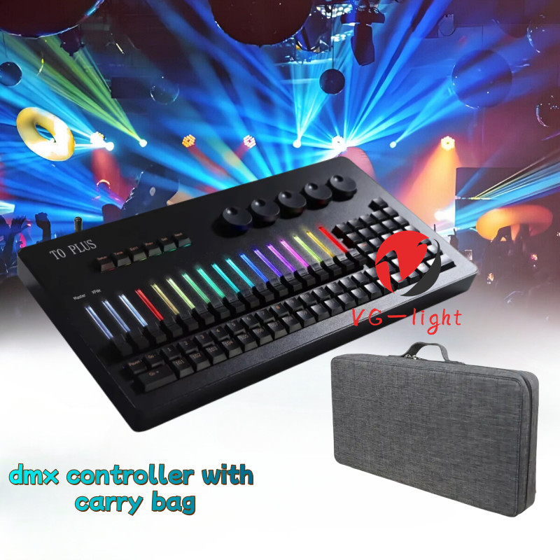 RGB LED fader T0 Plus Command fader Wing DJ Stage Light DMX Controller Console