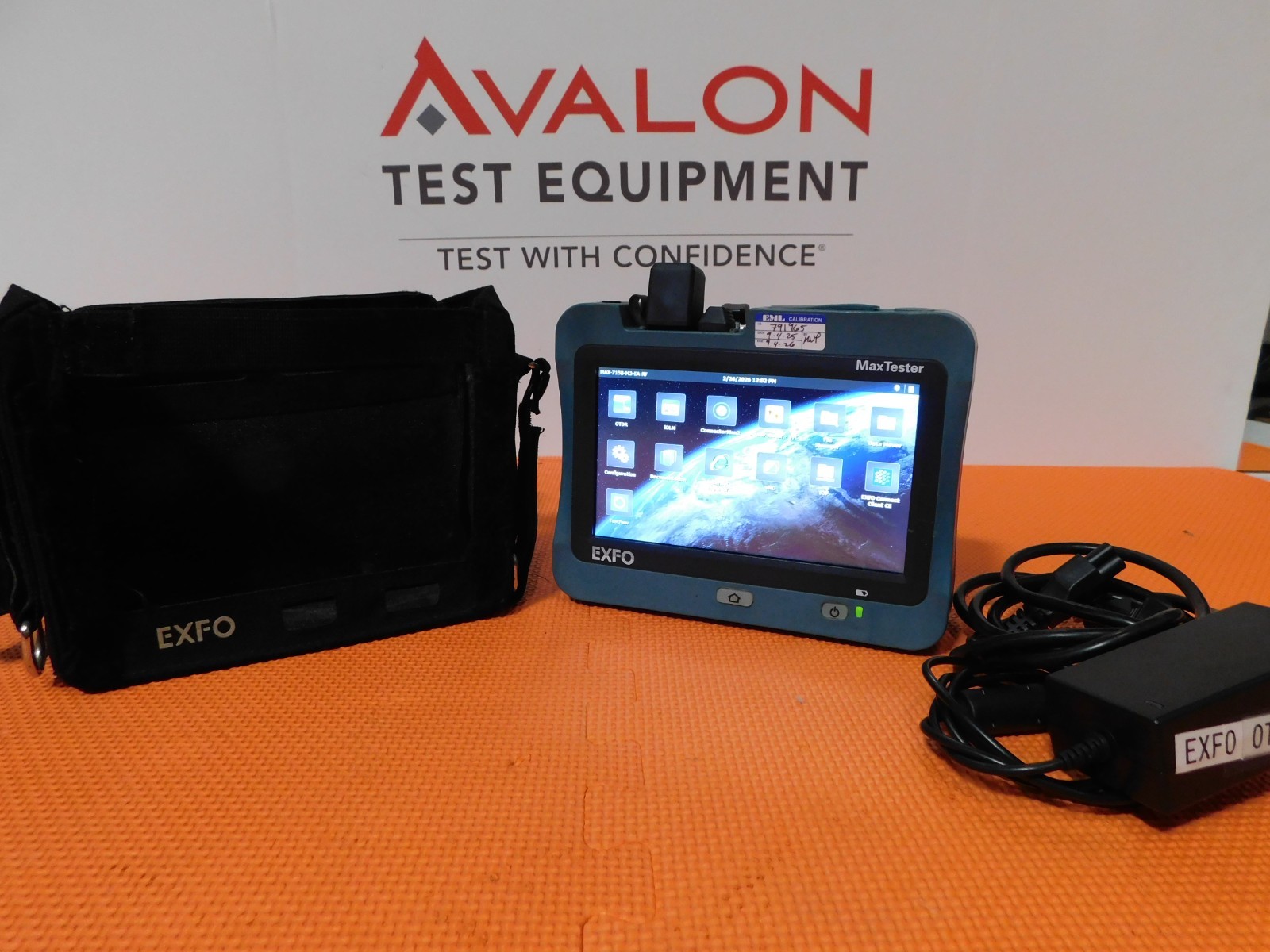 EXFO MAX-715B MaxTester Last-Mile OTDR (MAX-715B-M2) iOLM & OTDR activated