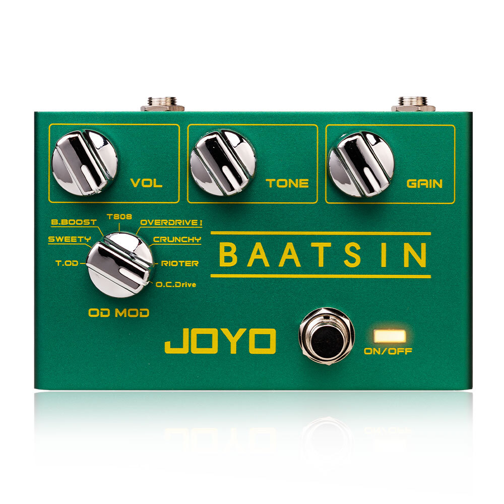 JOYO Distortion Overdrive Pedal Multi Effect Pedal Pure Analog Circuit 8 Effects