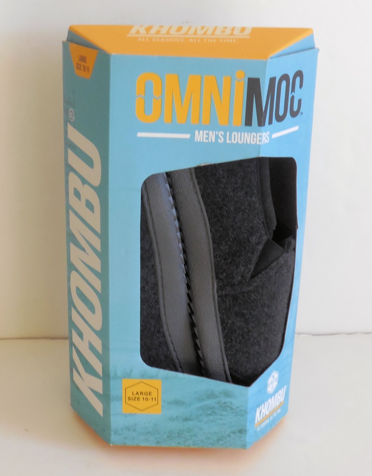 Khombu Omni Moc Men's Loungers Large Size 10-11 New