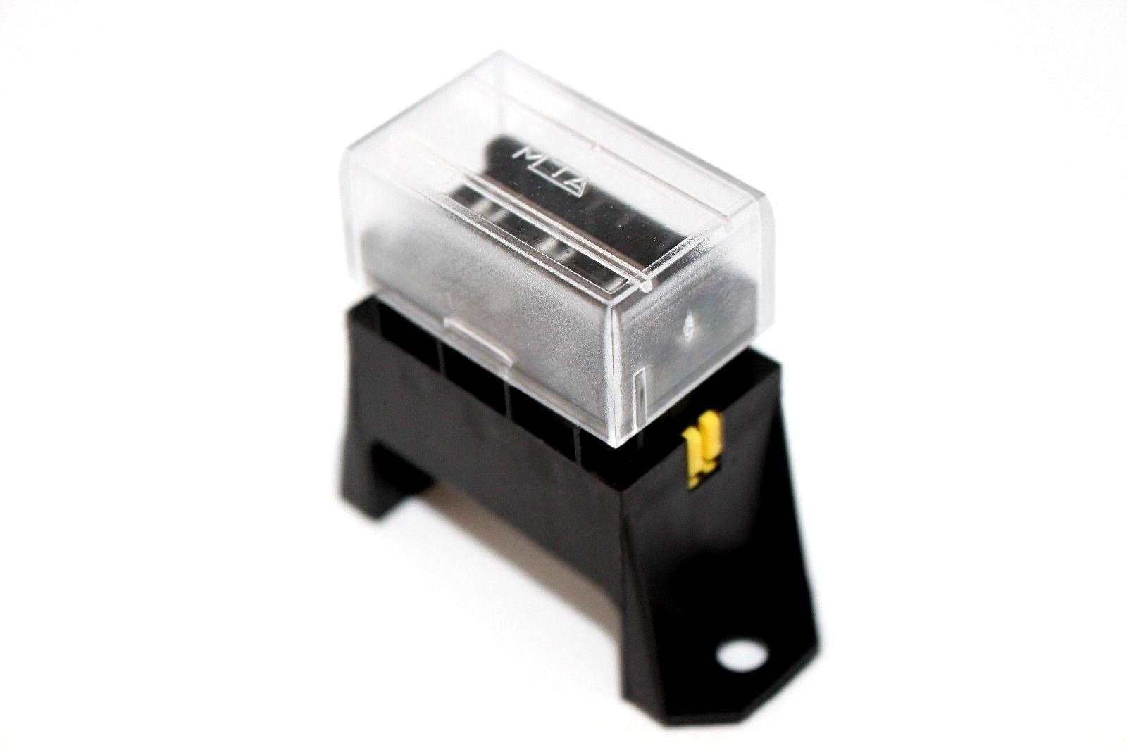 Standard Blade Fuse Holder 4 Way Bottom Entry Electrical Box Car Van Auto FU14