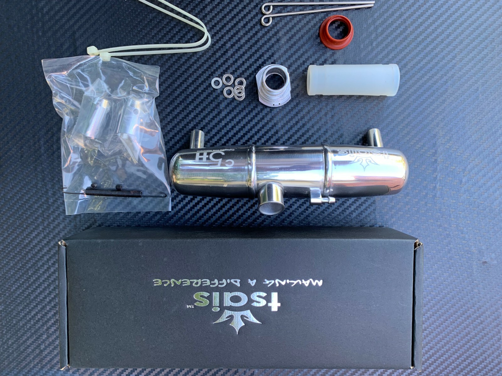 HPI SAVAGE REAR DUAL EXHAUST 180 DEGREE SHOW PIPE SET STINGER V02 NIB