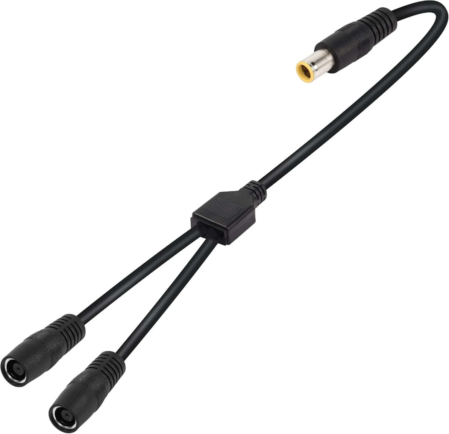 DC7909 Y Splitter Adapter Cable 14AWG DC 8mm 1 Male to 2 Female Power Cord for P
