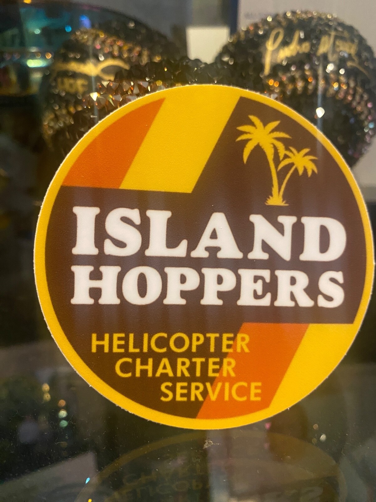 Island Hoppers 3' Sticker Vinyl Decal Magnum PI Hawaii Car Laptop
