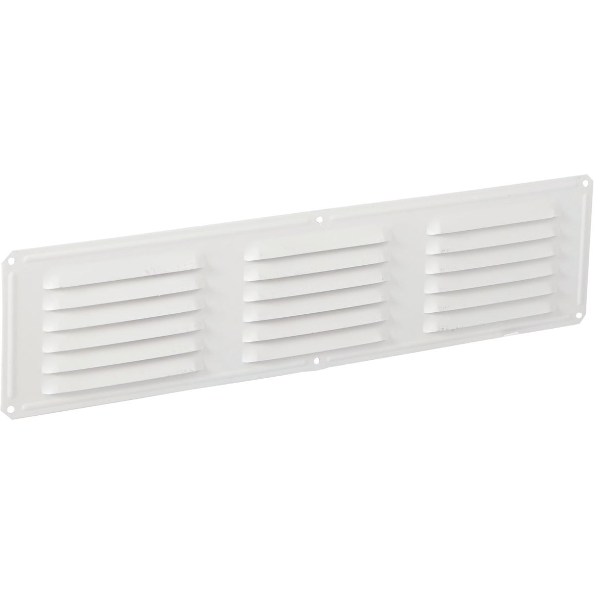 AirVent 16 In. x 4 In. White Aluminum Under Eave Vent 84226 Pack of 24 AirVent