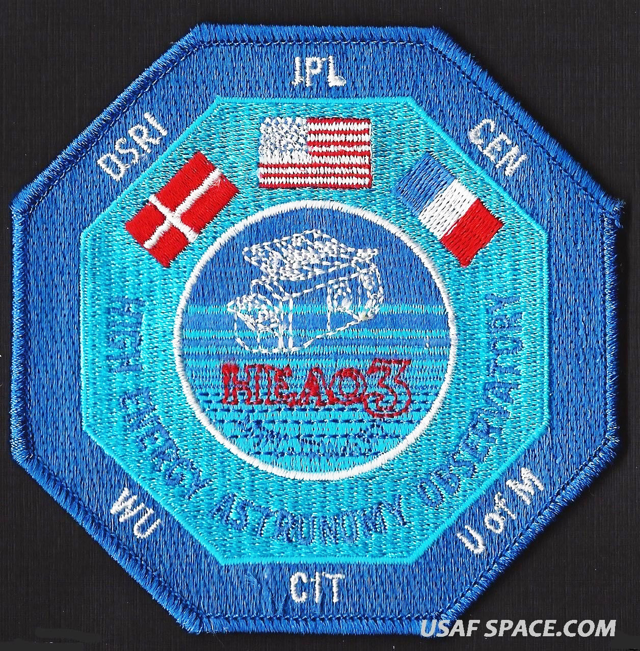 HEAO 3 HIGH ENERGY ASTRONOMY OBSERVATORY NASA Satellite Mission SPACE PATCH