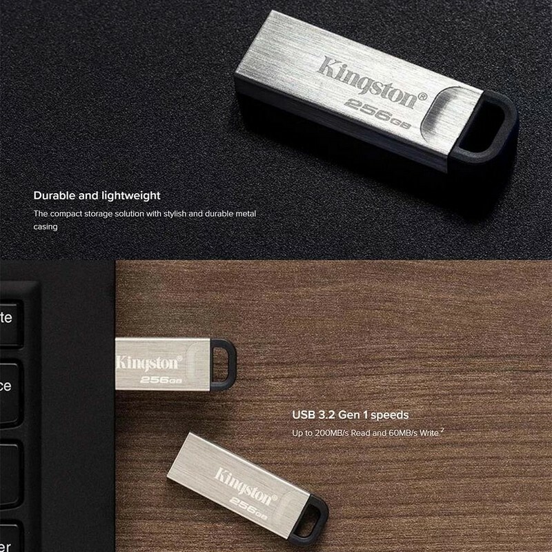 Kingston DTKN 32GB 64GB 128GB 256GB Kyson USB 3.2 UDisk Flash Drive Memory Stick