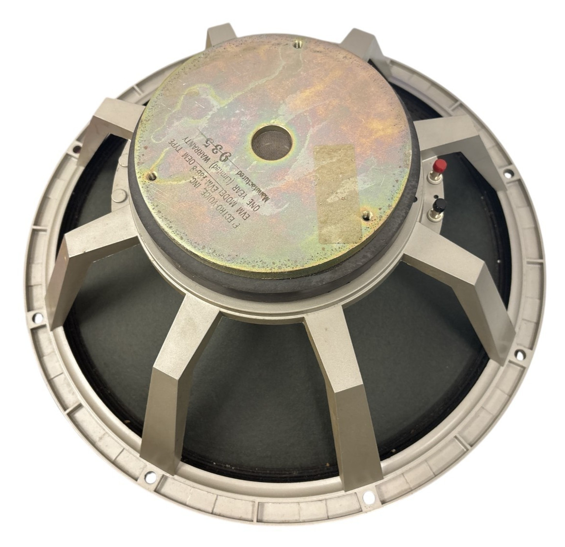 ELECTRO-VOICE EVM-18B OEM TYPE 8 OHM 18" SPEAKER EXCELLENT CONDITION!