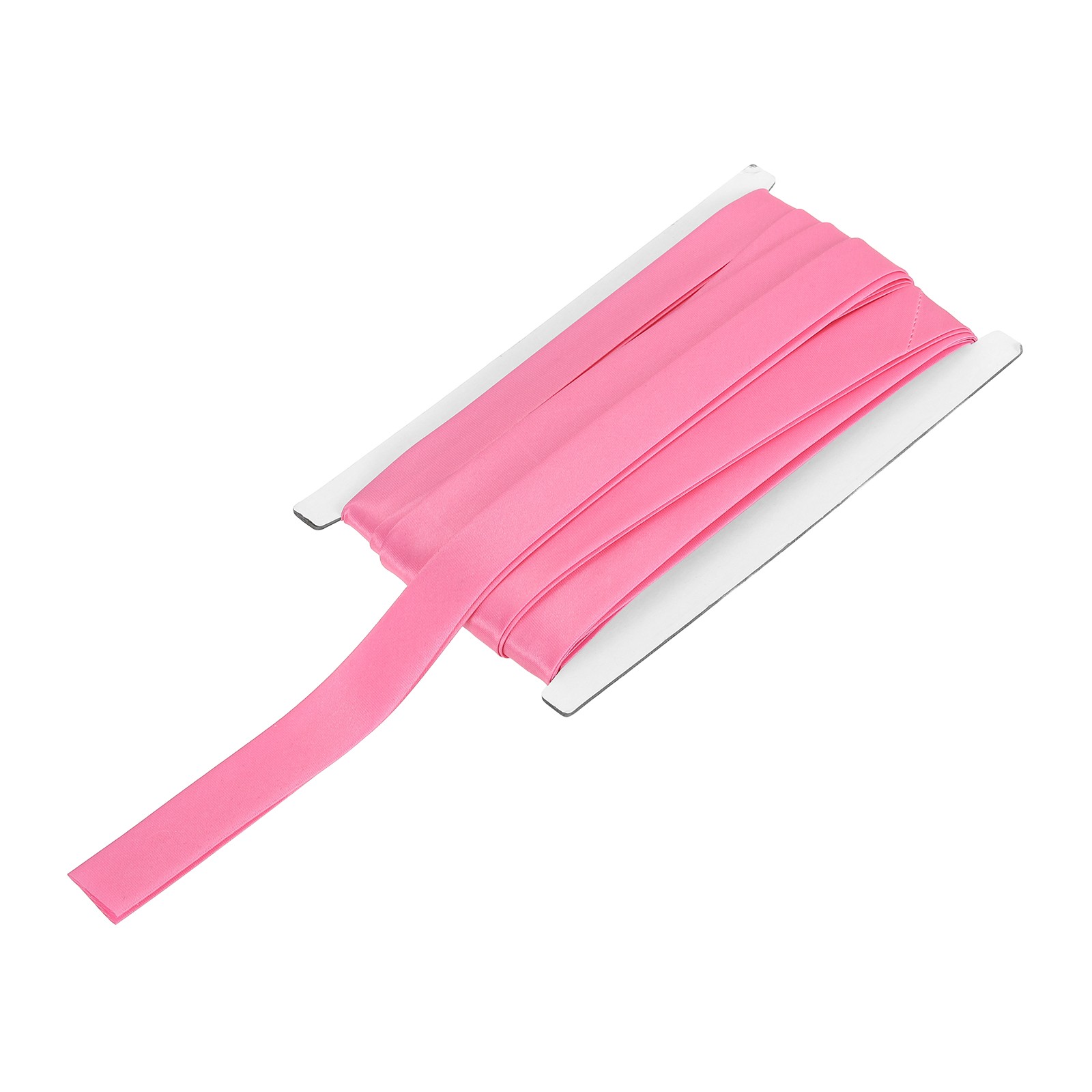 Double Fold Bias Tape 3/4" x 12 Yards Satin Pre-fold Tape Pink