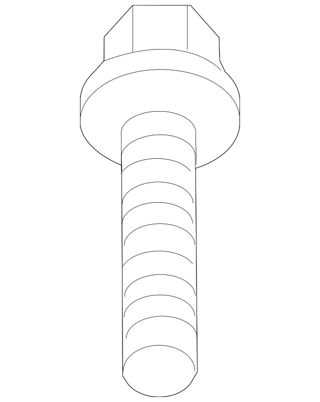 Genuine Ford Engine Coolant Level Sensor Bolt W713295-S442