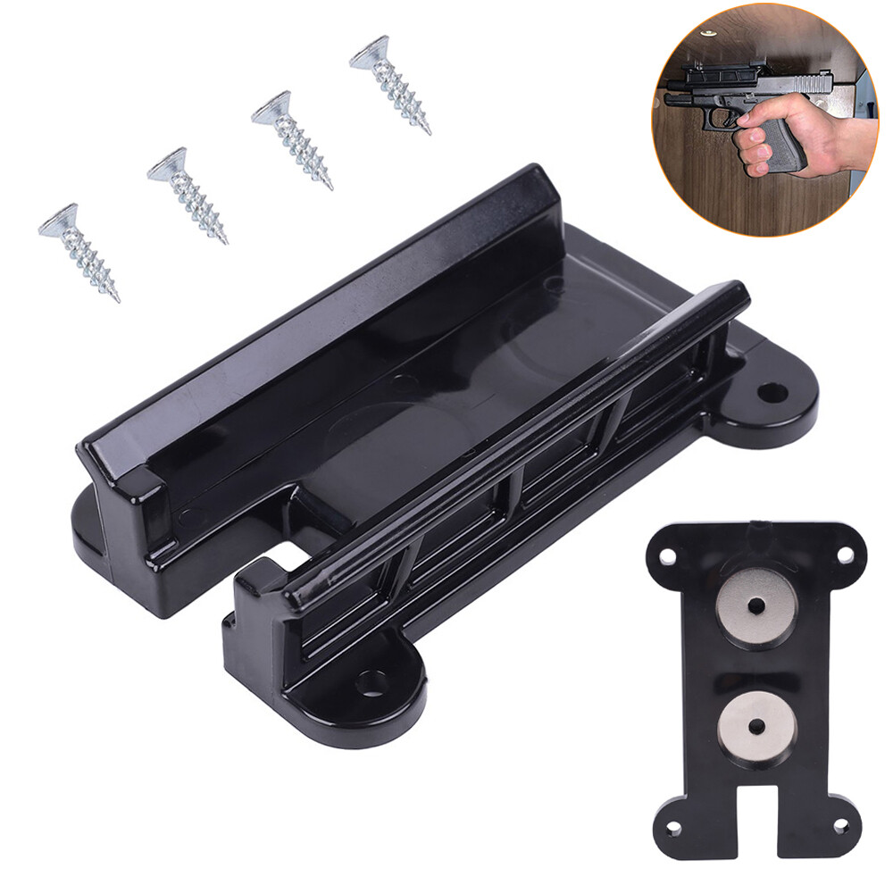 Tactical Concealed Magnet Mount Quick Draw Loaded Magnetic Gun Holster Holder