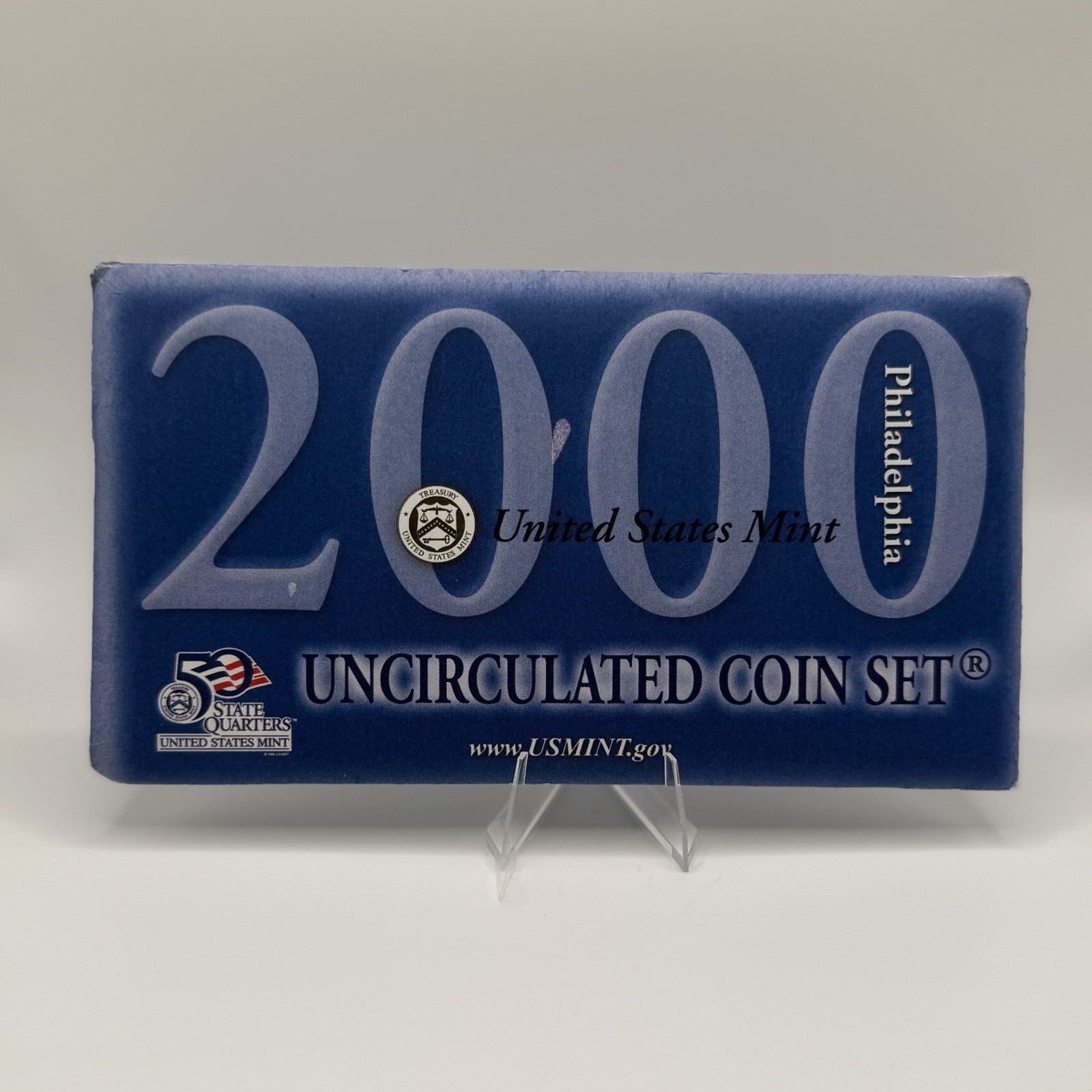 2000 Philadelphia US Mint Uncirculated Set - 10 Coins