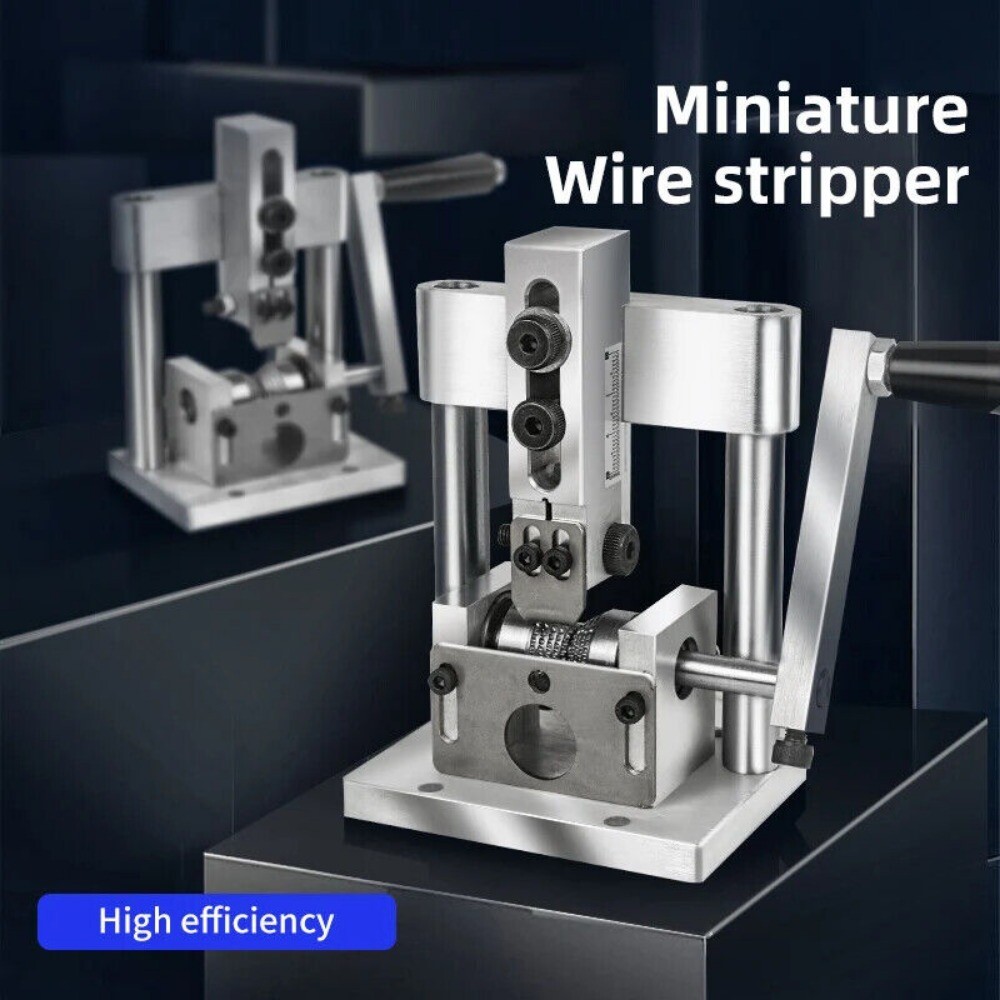 Portable Wire Edm Machine Electric Wire Puller Peeling Automatic Scrap Peeling