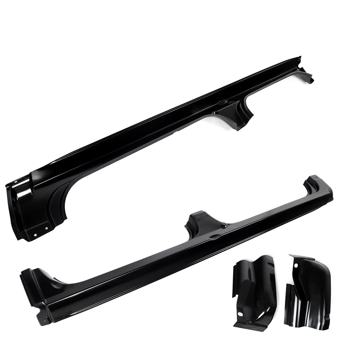 Rocker Panels and Cab Corners For 2009-2014 Ford Pickup F150 Crew Cab 4 Dr Lh Rh