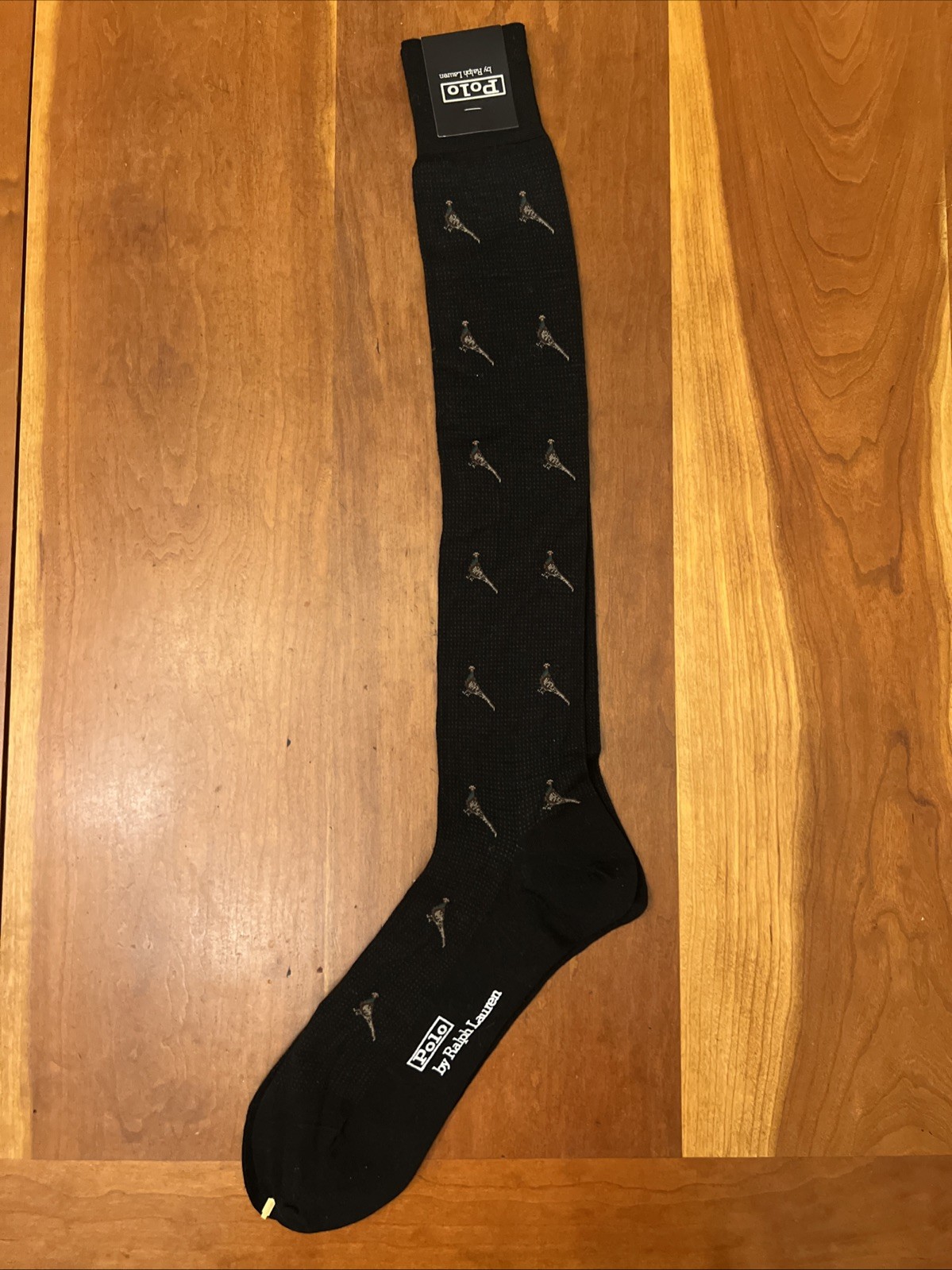 POLO Ralph Lauren Men's Lux Dress Socks Over the calf 65% Wool Pheasants JAPAN