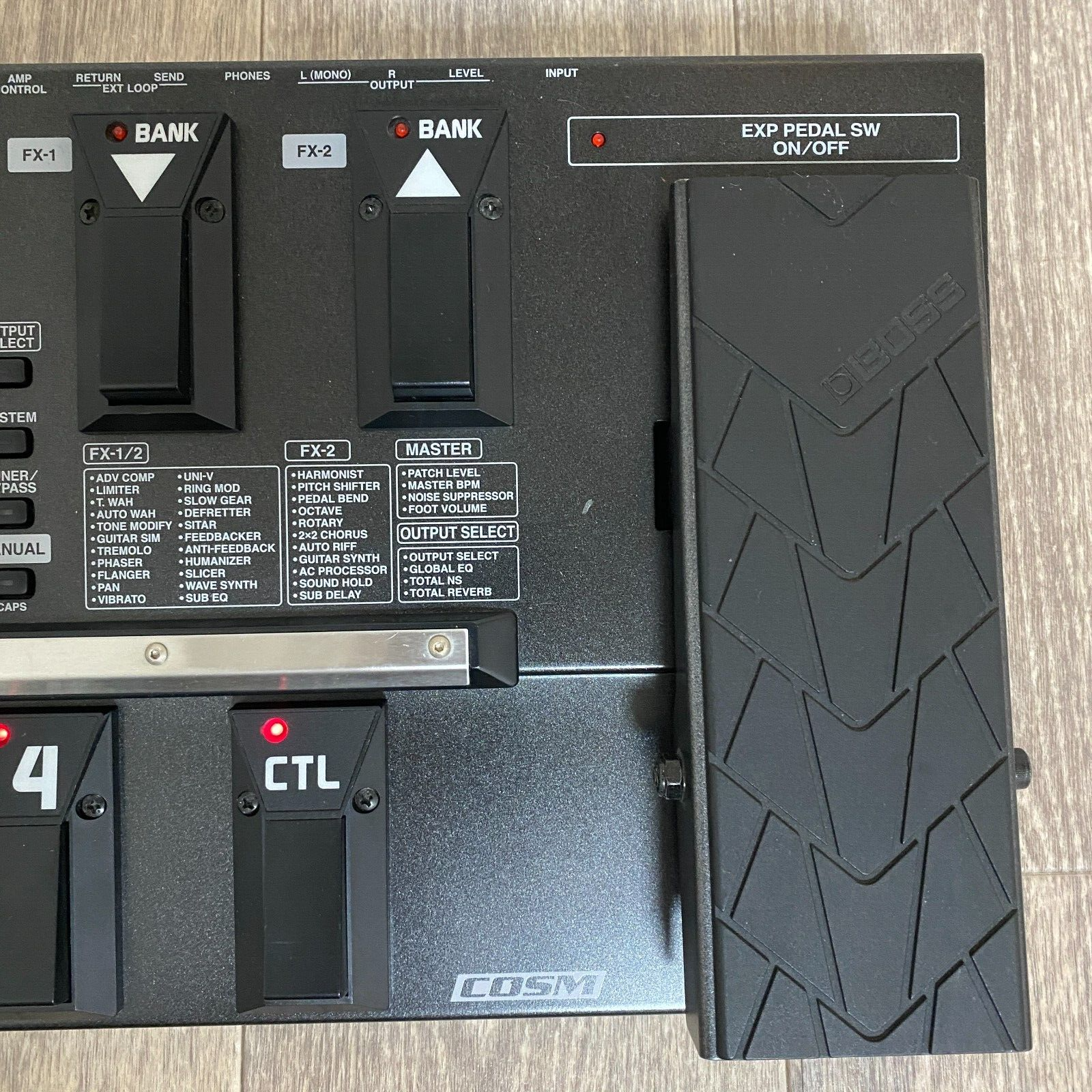 Boss GT-8 Guitar Effects Processor Multi Guitar Effect Pedal Used w/Adapter FmJP
