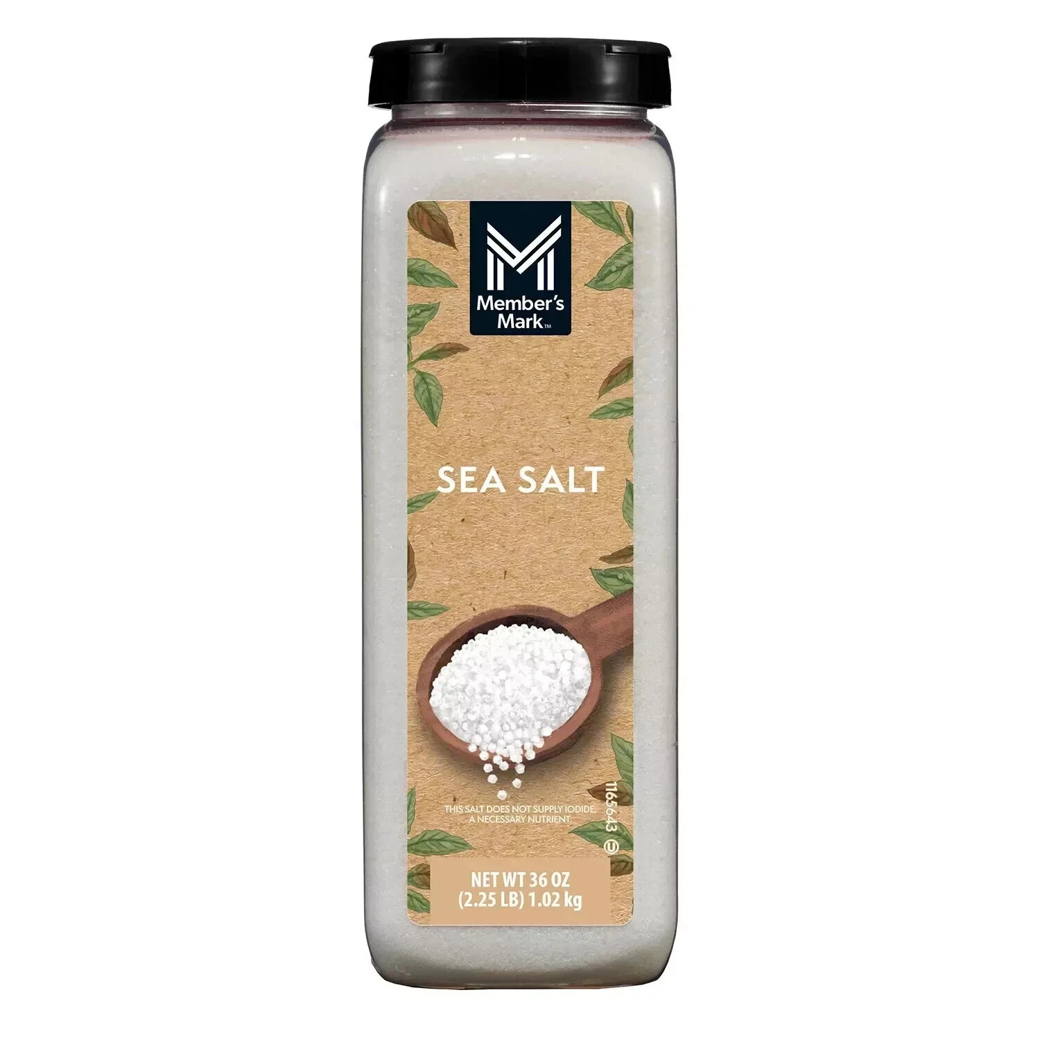 Member's Mark Sea Salt, 36 oz FREE SHIPPING