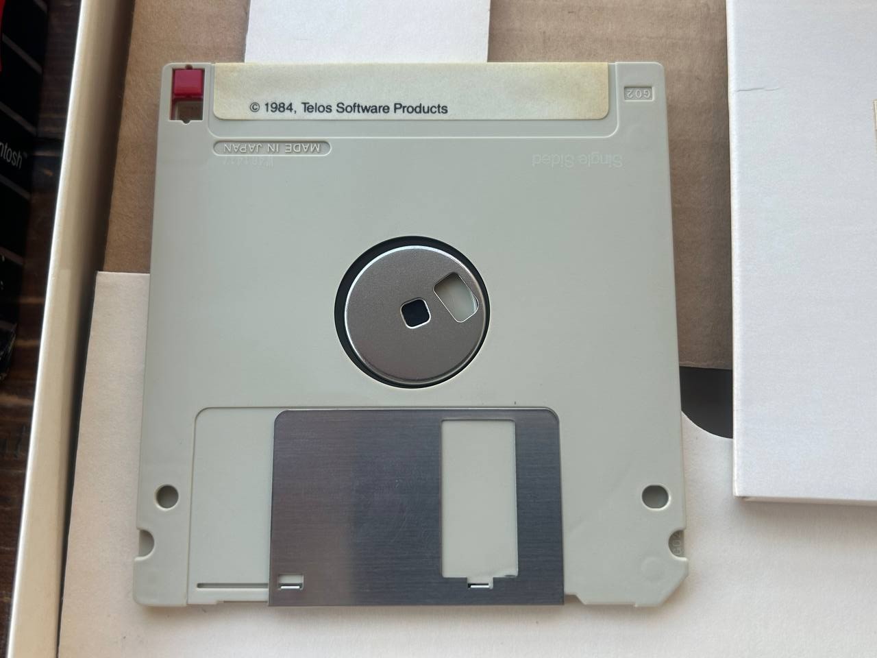 Vintage Filevision Macintosh Software Demo Copy w Box Manual & Disk