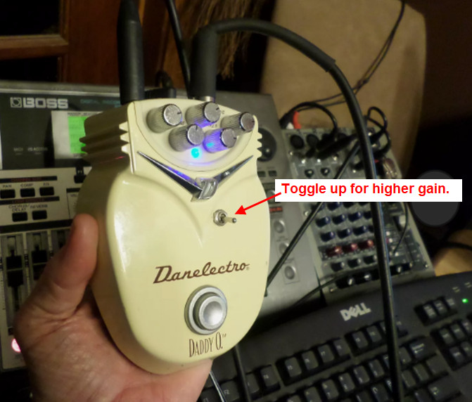 Mod Service for Danelectro Daddy O - Pedal not included